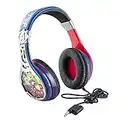 eKids Avengers Kids Adjustable Headband, Stereo Sound, 3.5Mm Jack, Volume Limited Headphones for School, Home, Travel