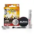 Alpine PartyPlug Pro Bouchons d'oreilles : protections auditives pour la musique live - Protections pour fêtes, festivals et concerts - Restitution parfaite du son - Hypoallergéniques et réutilisables