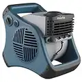 Lasko 7054 Misto Outdoor Misting Blower Fan - Features Cooling Misters, Ideal for Sports, Camping, Decks & Patios, Blue