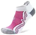 Balega Women's Enduro V-Tech Arch Support Performance No Show Athletic Running Socks (1 Pair), White, Medium