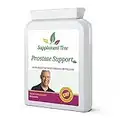 Prostate Support 60 Capsules | Prostate Health Support Supplement with Saw Palmetto, Mixed Plant Sterols, Zinc and Selenium | UK Manufactured GMP Guaranteed Quality