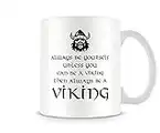 Behind The Glass Always Be Yourself... Viking - Printed Funny Mug - Great Gift/Present Idea