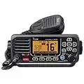 Icom Unisex M330GE Vhf Transceiver with Gps Receiver, Black