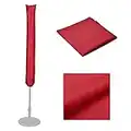 Yescom Outdoor Patio Umbrella Protective Cover Bag 180gsm Polyester Fabric fits 5' 6' 7' 8' 9' 10' Umb Garden Red