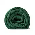 Kids Weighted Blanket | 40''x60'',10lbs | for Child Between 80-125 lbs | Premium Cotton Material with Glass Beads | Dark Green