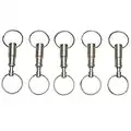 eBoot Detachable Pull Apart Key Rings Keychains (5 Pack)