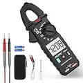 Digital Clamp Meter Multimeter MESTEK Voltage Tester AC DC Current Electric Meter Auto Ranging Ture-RMS NCV Amp Volt Ohm Diode Resistance Frequency Capacitance Continuity Temperature Circuit Tester