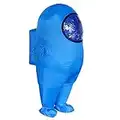 Amon Us Costume gonflable pour adulte, costume spatial, costume d'astronaute pour adultes (bleu)