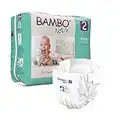 Bambo Nature Premium Eco Nappies, Eco-Friendly Sustainable Nappies, Enhanced Leakage Protection, Secure & Comfortable Baby Nappies, Secure & Comfortable - Size 2 Nappies (7-13lb/3-6kg), Mini, 30PK