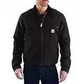 Carhartt Men's Duck Detroit Jacket (Regular and Big & Tall Sizes), Dark Brown, Large