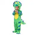 Spooktacular Creations bambino triceratops dinosaur costume (18-24 mesi) verde