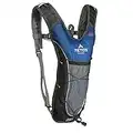 TETON Sports TrailRunner 2 Hydration Pack; 2-Liter Hydration Backpack with Water Bladder; for Backpacking, Hiking, Running, Cycling, and Climbing (Blue)