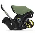 Doona Infant Car Seat & Latch Base - Rear Facing ,Car Seat to Stroller in Seconds - US Version, Desert Green
