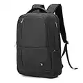 OIWAS 17 Inch Laptop Backpack With Large Compartment Business Backpack For Men Women Teens (Black)