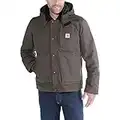 Carhartt Men's Full Swing Relaxed Fit Ripstop Insulated Jacket, Tarmac, X-Large