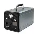 CCFCF Generador Solar portátil de 1000 W, energía de Respaldo de batería de Litio de 120000 mAh con Enchufe, para emergencias de Pesca al Aire Libre