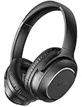 Active Noise Cancelling Kopfhörer, Tribit QuietPlus 72 Bluetooth 5.0 Kopfhöre, 32dB Hybride Lärmunterdrückung, CVC8.0 Hi-Fi-Sound, 30 Std. Spielzeit, Faltbare ANC Kopfhörer für die Arbeit im Flugzeug