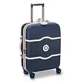 DELSEY Paris Chatelet Air Hardside Luggage, Spinner Wheels, Navy, Carry-on 19 Inch