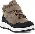 ECCO Exostrike Kids Bottes de Cheville, Noir Taupe, 33 EU