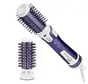 Rowenta CF9530 Brush Activ Volume&Shine Spazzola Rotante e Asciugante per Volume, 1000 W, per Capelli Corti e Lunghi, Styler con 2 Spazzole in Ceramica, Doppio Generatore di Ioni per Capelli Lucenti