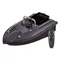 DYJD Pesca Inteligente Barco RC del Cebo Barco 500M de Control Remoto 1,5 kg Cargando buscador de los Pescados de Gran Capacidad de Carga RC Barco Lancha de Motor Dual,Gray Blue