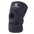 Thx4COPPER Knee Brace Support, Open Patella Side Stabilizers – for Meniscus Injuries, Swollen ACL, Tendonitis, Arthritis, Joint Pain Relief with Adjustable Compression Wrap,XXL