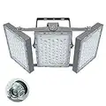 Projecteur Extérieur LED, Projecteur de Sécurité Automatique 300W 27000 LM avec Capteur crépusculaire à Détecteur de Luminosité, IP65 Etanche Éclairage Extérieur Réglable pour Jardin Cour Garage