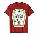 Ketchup Halloween 2022 Kostüm Passendes Paar Senf Mayo T-Shirt