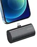 Charmast 5000mAh Mini Power Bank,20W PD Quick Charge Battery Pack Portable Charger Pack Compatible with iPhone 14/13 Pro,Pro Max,12,12 Pro,12 Pro Max,11 Pro,XR,X,8,7,6 Plus,Airpods Pro etc.