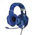 Trust Gaming 23249 Headset GXT 322D für PS4 und PS5 - Carus Kabelgebundene Gaming-Kopfhörer mit Flexiblem Mikrofon für Playstation 4 und 5 - Blau, Medium