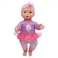 Little Darling Talking Baby (3114), 12” Soft body baby doll, 6 different baby sounds. Age 1+