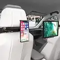 HOLULO Supporto Tablet Auto Supporto Tablet Poggiatesta Auto Rotazione 360 Gradi et Estensibile, Porta Tablet Auto Sedili Posteriori per Tablet/Smartphone/iPad da 4 a 11 pollici (2 Posiziones)