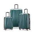 Samsonite Centric 2 Hardside Expandable Luggage with Spinner Wheels, Emerald Green, 3-Piece Set (20/24/28)