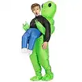 Poptrend Kids Inflatable Alien Costume Inflatable Halloween Costumes Blow Up Alien Costume for Halloween, Easter,Christmas, Festivals, Birthday Party…