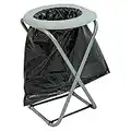 Andes Portable Folding Outdoor Camping Toilet With 10 Bags - For Outdoor, Camping, Fishing or Festival Use