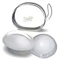 Uplift Secret Silicone Bra Inserts - Clear Gel Push Up Breast Pads - Bra Padding Bust Enhancer