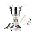 skyehomo Upgraded Electric Grain Grinder Mill Grinder,High-Speed Spice Herb Mill 70-300 Mesh 28000RPM Safety Commercial Powder Machine for Kitchen Spice Herb Pepper Coffee Corn,(300g,1300W)