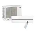 Mitsubishi Electric MSZ-LN25VGV-E1 - Kit de aire acondicionado inversor Monosplit Bomba de calor compuesta interior y unidad exterior Potencia 2,5 kW (9000 BTU), 230 V, Pearl White