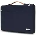 TECOOL Laptop Hülle Tasche für 15-15.6 Zoll Lenovo Thinkpad Ideapad HP Acer Dell Samsung Notebook Chromebook, Schutzhülle Notebooktasche Tragetasche Sleeve mit Griff, Dunkelblau