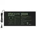 BN-LINK Durable Seedling Heat Mat Warm Hydroponic Heating Pad Waterproof 10" x 20.75" for Seed Starting Greenhouse and Germination