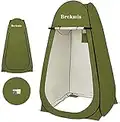 Brekmis Camping Toilet Pop Up Privacy Tent Changing Room Tent Portable Toilet for Camping Portable Shower Silver Coated Dressing Room Tent UV Protection Privacy Shelter Camping Cabana