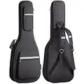 CAHAYA Electric Guitar Bag Premium Padded Gig Bag Soft Case 12 mm Thick Padding with Reflective Bands CY0201