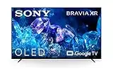 Sony OLED - 77A80K/P BRAVIA XR, televisor inteligente Google 77 pulgadas, 4K/P HDR 120Hz y HDMI 2.1 para PS5, Dolby Vision-Atmos, Pantalla Triluminos Pro