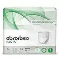 Pants Plus - Bragas Absorbentes y Elásticas para Incontinencia de Intensidad Media, Unisex, Talla M (14 piezas por paquete)