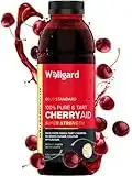 Tart Cherry Juice, Wellgard CherryAid 100% Concentrated Montmorency Cherry Juice Syrup For Immune Support, 500ml, Sour Cherry, Made in UK