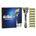 Gillette ProShield Maquinilla de Afeitar Hombre con Tecnología FlexBall + 9 Cuchillas de Recambio (el embalaje puede variar)