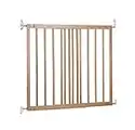 Baby Dan Multi Dan European Beech Wood Door and Stairs Safety Gate, Door Width 60.5-102 cm Colour: Natural