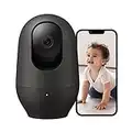 Nooie 2K Baby Monitor with Phone App Baby Monitor Camera 360°Pan/Tilt, Wi-Fi Indoor Camera, AI Motion Tracking, Night Vision, Two-Way Audio, Compatible with Alexa/Google Home