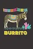 Burrito: Mexican Donkey Themed Journal. Lined Notebook.