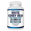 Arazo Nutrition White Kidney Bean Extract - 100% Pure Carb Blocker and Fat Absorber for Weight Support - Intercept Carbs